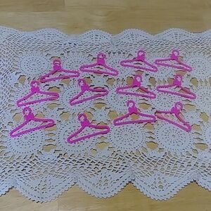 Barbie Doll Clothes Hangers pearl design